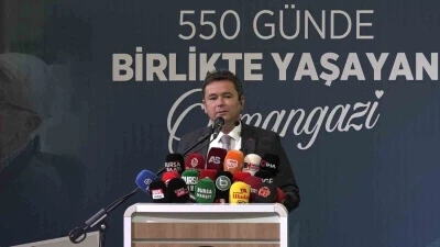 &quot;550 günde birlikte yaşayan Osmangazi&quot;
