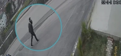 "Adınız ter&ouml;re karıştı" yalanıyla 1 milyon TL dolandırdı, ka&ccedil;ış anı kameraya yansıdı
