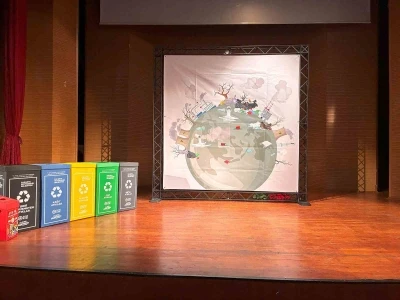 &quot;Akça&quot; tiyatrosuyla minikler çevre bilinci kazandı
