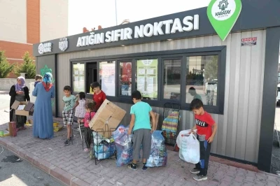 "Atığın Sıfır Noktası" ile 2 bin 668 ton atık geri d&ouml;n&uuml;ş&uuml;me kazandırıldı
