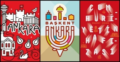 "Başkent Ankara" afiş tasarım yarışmasının sonu&ccedil;ları a&ccedil;ıklandı
