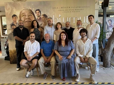 &quot;Bi Umut&quot; filmi basın toplantısıyla tanıtıldı
