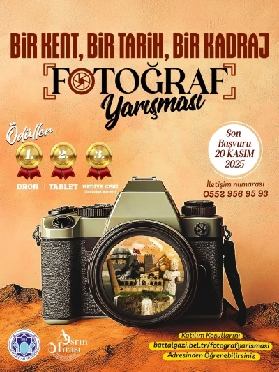 &quot;Bir Kent, Bir Tarih, Bir Kadraj&quot; fotoğraf yarışması başlıyor
