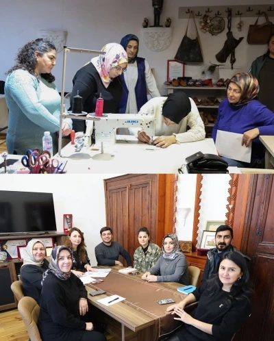 &quot;Geçmişe Dokun, Geleceği Doku: Geleneksel Dive Dokuma Atölyesi&quot; projesi
