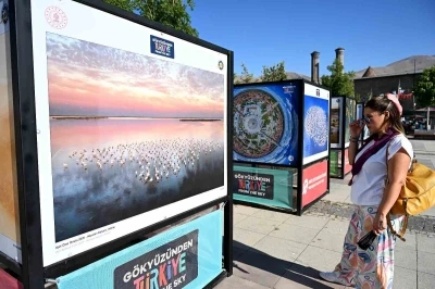 &quot;Gökyüzünden Türkiye fotoğrafları&quot; Erzurum’da sergileniyor

