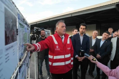 "Hal merkezi muhtemel afet anlarında da lojistik merkezi olarak kritik bir rol oynayacak"
