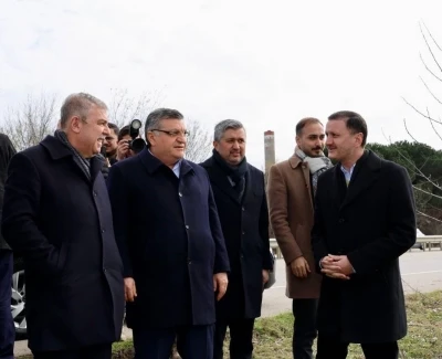 "&Ouml;zel İdare Kamp&uuml;s&uuml;"nde zemin et&uuml;t &ccedil;alışmaları başladı
