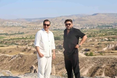 Rafet El Roman Kapadokya’da klip çekti
