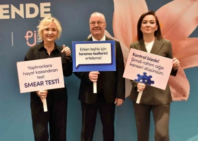 Rahim ağzı kanserine karşı "G&uuml;&ccedil; sende" s&ouml;yleşisi
