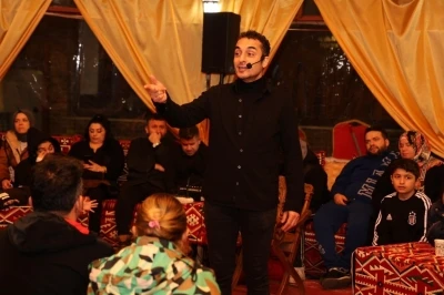 Ramazan akşamları otağ &ccedil;adırında yaşanıyor
