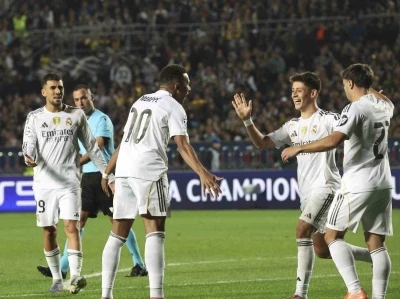 Real Madrid, Almatı’da 5 golle kazandı
