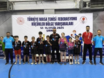 Real Mardin Masa Tenisi Takımı Göz Dolduruyor: Hedef 2. Lig