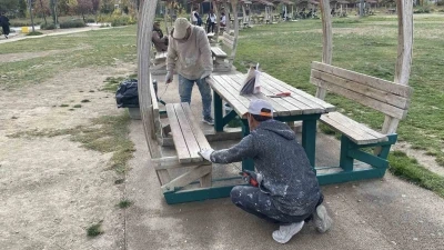 Recep Tayyip Erdoğan Millet Bahçesi’nde bakım ve onarım çalışmaları başladı
