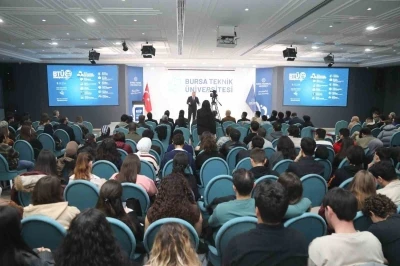 Rekt&ouml;r Adıg&uuml;zel, &rsquo;Bursa Teknik &Uuml;niversitesi Konuşmaları&rsquo;nın konuğu oldu
