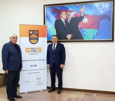 Rektör Gürel’den Azerbaycan Diller Üniversitesine ziyaret, İki üniversite iş birliği yapacak
