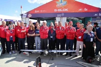 Rektör Hacımüftüoğlu, Teknofest 2025’e katıldı
