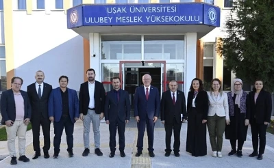 Rektör Prof. Dr. Savaş, Ulubey MYO’yu ziyaret etti
