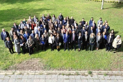 Rekt&ouml;r Yılmaz, başarılı akademisyenlerle bir araya gelmeye devam ediyor
