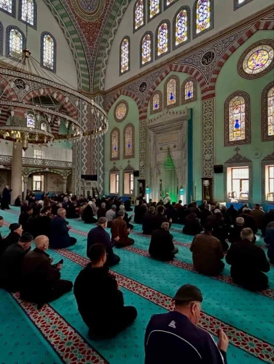 Reşadiye Camii&rsquo;nde 18 Mart Şehitleri Anma Programı d&uuml;zenlendi
