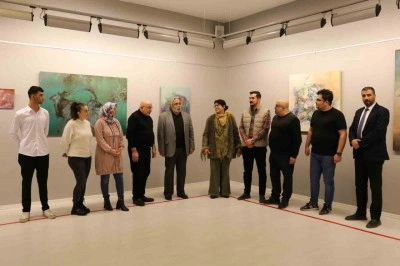 Ressam Cenk Mısırlıoğlu, SANKO Sanat Galerisi&rsquo;nde sergi a&ccedil;tı