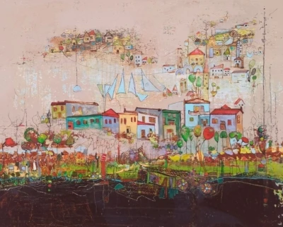 Ressam Hatice Aydoğan SANKO Sanat Galerisi&rsquo;nde sergi a&ccedil;acak
