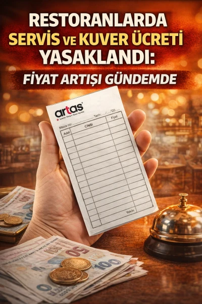 Restoranlarda Servis ve Kuver &Uuml;creti Yasaklandı: Fiyat Artışı G&uuml;ndemde