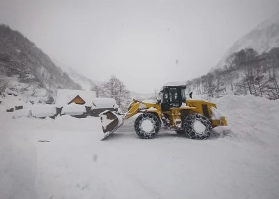 Rize&rsquo;de 17 k&ouml;y yolu kar nedeniyle ulaşıma kapandı
