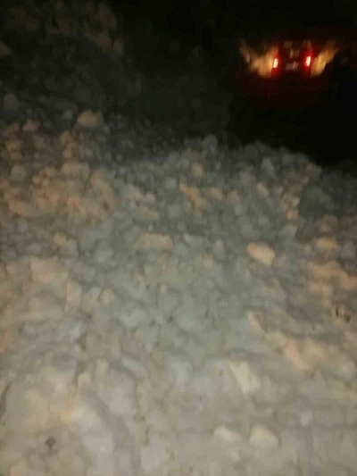 Rize’de yağmur, sel, kar derken şimdi de çığ
