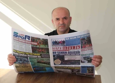 Rize’de yazılı basın tek çatıda birleşti

