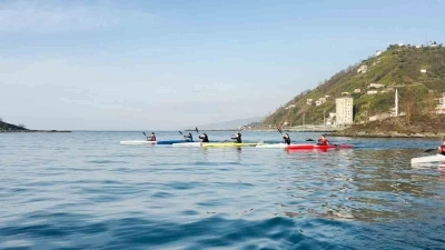 Rize&rsquo;nin kanocuları Bahar Kupası yolunda
