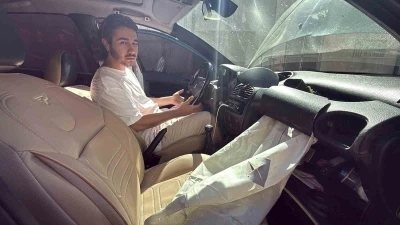 R&ouml;gar kapağı nedeniyle alın teriyle aldığı aracının airbagleri patladı
