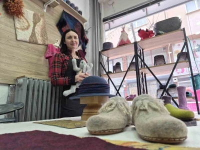 Rusya&rsquo;da &ouml;ğrendiği ke&ccedil;e ustalığını Eskişehir&rsquo;de s&uuml;rd&uuml;r&uuml;yor
