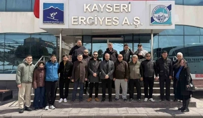 Rusya ve T&uuml;rkistan&rsquo;dan gelen iş insanlarına Erciyes tanıtıldı
