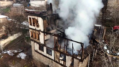 Safranbolu&rsquo;da 46 g&uuml;nde aynı mahallede ikinci konak yangını
