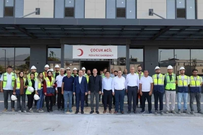 Sağlık Bakan Yardımcısı Prof. Dr. Okumuş, Aydın Şehir Hastanesi’nde incelemelerde bulundu

