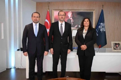 Sağlık Bakanı Yardımcısı Okumuş, Başkan Çerçioğlu ile bir araya geldi
