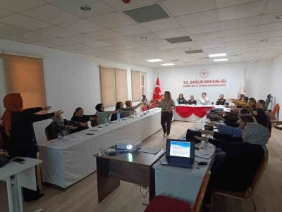 Sağlık &ccedil;alışanlarına doğum s&uuml;reci ve yenidoğan bakımı eğitimi
