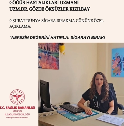 Sağlık İ&ccedil;in Bir Adım: D&uuml;nya Sigarayı Bırakma G&uuml;n&uuml;&rsquo;nde &Ouml;nemli Uyarı!