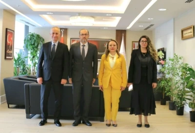 Sağlık turizminde iş birliği görüşmesi
