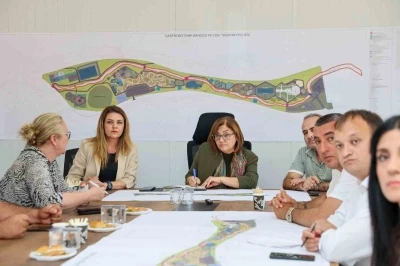 Şahin, T&uuml;rkiye&rsquo;de ilk olacak Gastrobotanik Parkı&rsquo;nda incelemelerde bulundu
