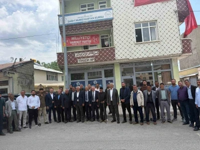 Şahin Yaman, MHP Patnos İl&ccedil;e Başkanı Se&ccedil;ildi
