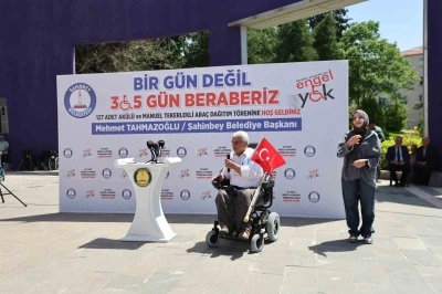 Şahinbey Belediyesi 5 bin engellinin &lsquo;eli ayağı&rsquo; oldu
