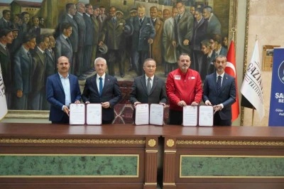 Şahinbey Belediyesi geleneksel kan bağışı protokol&uuml;n&uuml; imzaladı