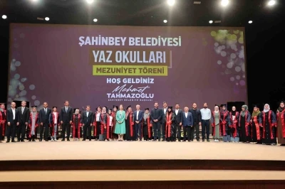 Şahinbey Belediyesi yaz okulu mezuniyet töreni düzenlendi
