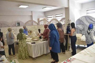 Şahinbey&rsquo;de el emeği kazanca d&ouml;n&uuml;ş&uuml;yor
