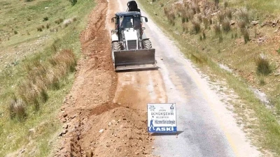 Şahnalı&rsquo;da i&ccedil;me suyu hattı yenileniyor
