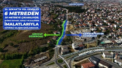 Sakarya Büyükşehir’den Serdivan’ın trafik yükünü hafifletecek hamle
