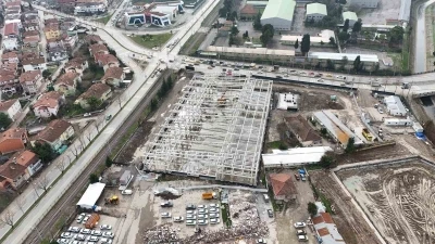 Sakarya&rsquo;da Şehir K&uuml;t&uuml;phanesi ve Bilim Merkezi y&uuml;kseliyor
