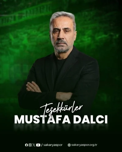 Sakaryaspor&rsquo;da Teknik Direkt&ouml;r Mustafa Dalcı ile yollar ayrıldı
