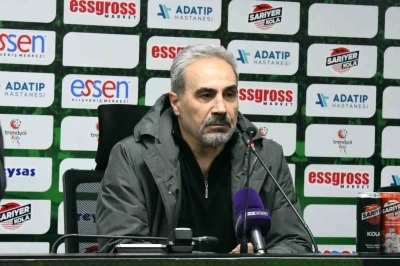 Sakaryaspor - Sarıyer ma&ccedil;ının ardından
